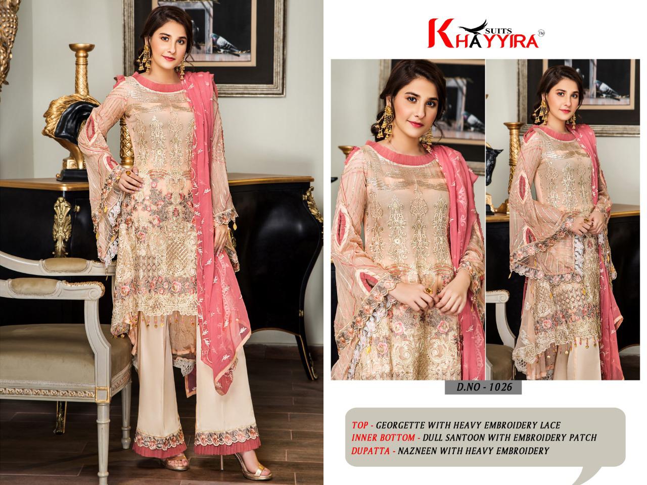 PAKISTANI SUITS D NO 1026 (1) BY KHAYYIRA